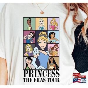 Princess Tour Tshirt Disney Shirt Midnights Classic
